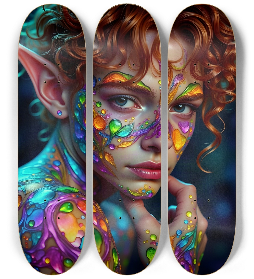 Psychedelic Lesbian Elf - Redhead #2