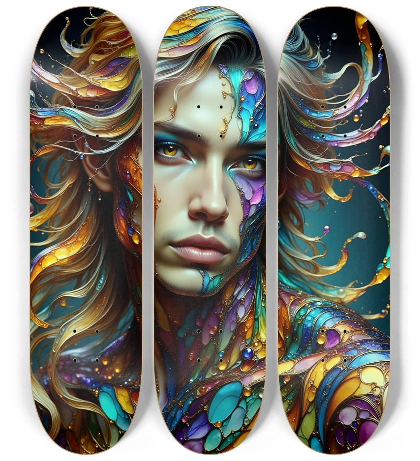 Psychedelic Gay Man - Dyed Hair #34