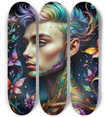 Psychedelic Gay Man - Dyed Hair #32