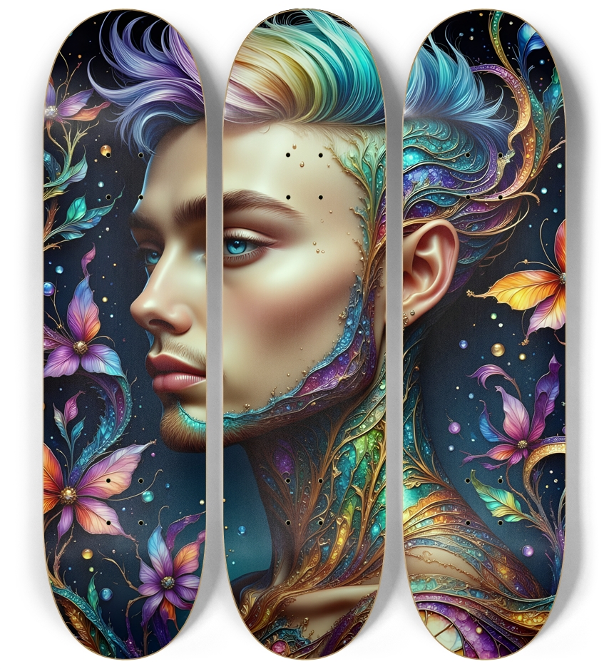 Psychedelic Gay Man - Dyed Hair #32