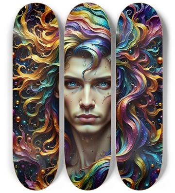 Psychedelic Gay Man - Dyed Hair #14