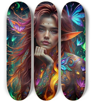 Psychedelic Lesbian Elf - Redhead #8