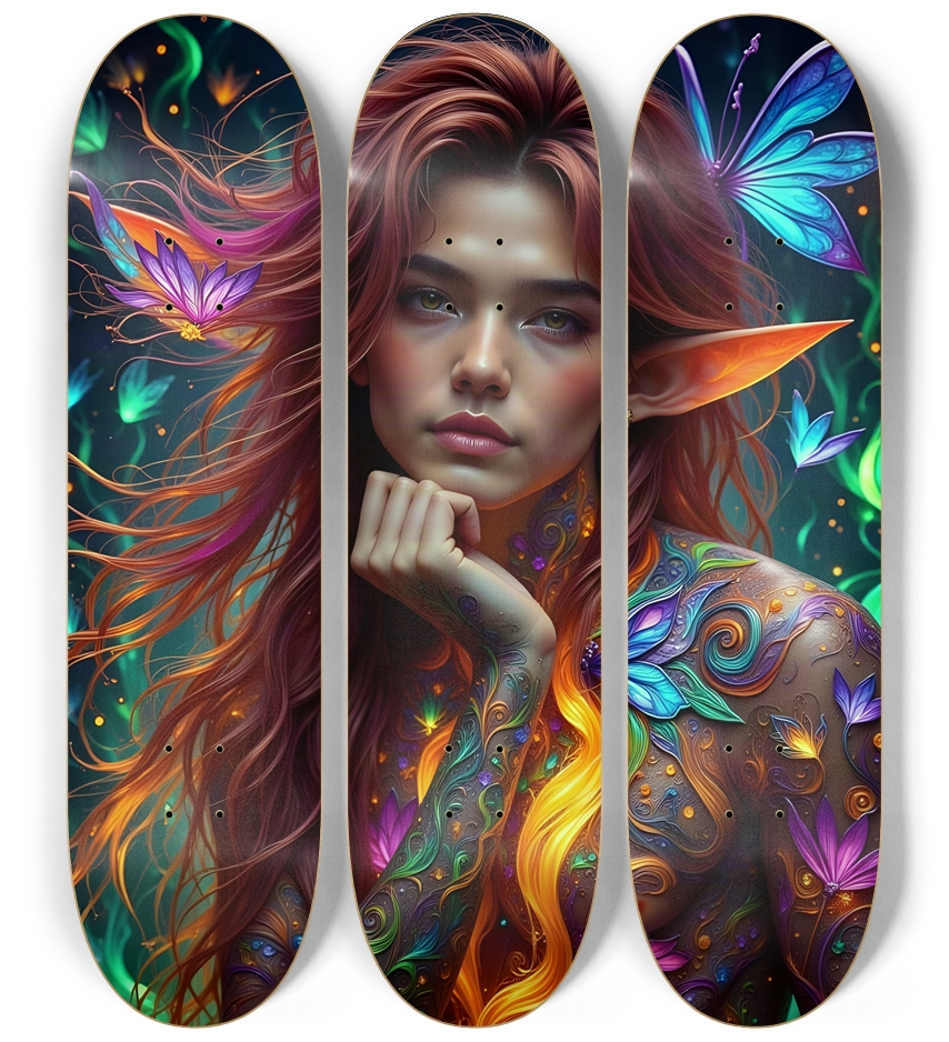 Psychedelic Lesbian Elf - Redhead #8