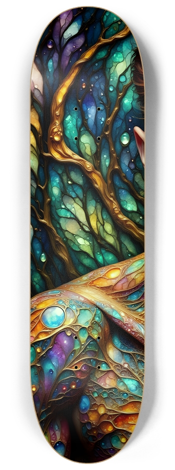 Psychedelic Gay Man - Dyed Hair #27 #1 8-1/4 Skateboard Deck