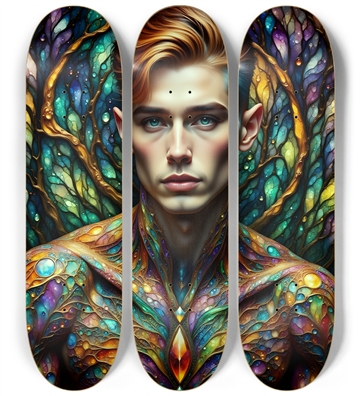 Psychedelic Gay Man - Dyed Hair #27