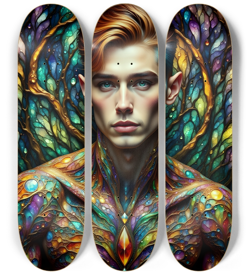 Psychedelic Gay Man - Dyed Hair #27