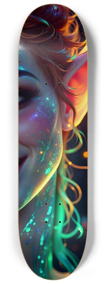 Psychedelic Lesbian Elf - Redhead #6 #3 8-1/4 Skateboard Deck
