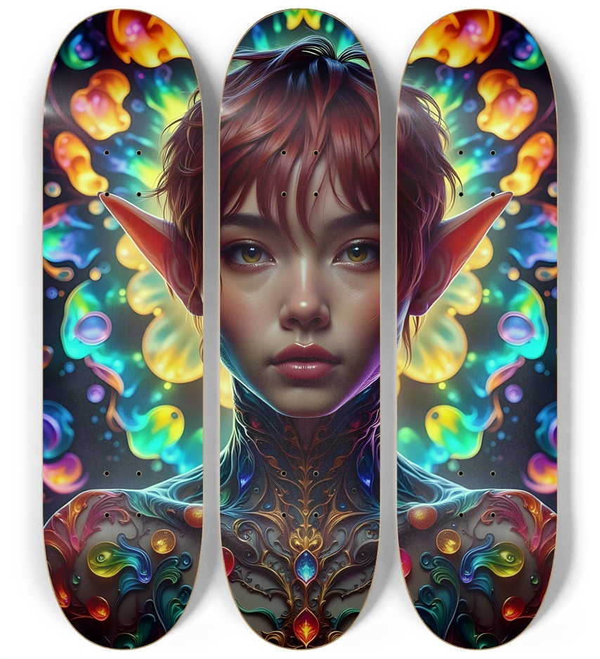 Psychedelic Lesbian Elf - Redhead #7