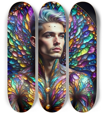 Psychedelic Gay Man - Dyed Hair #33