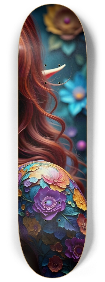 Psychedelic Lesbian Elf - Redhead #17 #3 8-1/4 Skateboard Deck
