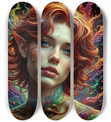 Psychedelic Lesbian Elf - Redhead #12