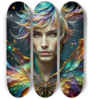 Psychedelic Gay Man - Dyed Hair #26