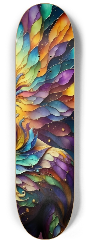 Psychedelic Gay Man - Dyed Hair #13 #3 8-1/4 Skateboard Deck