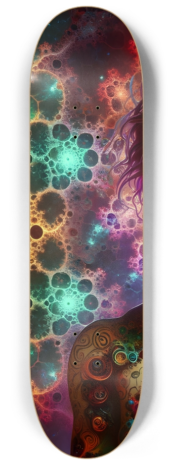 Fractal Lesbian #19 #1 8-1/4 Skateboard Deck