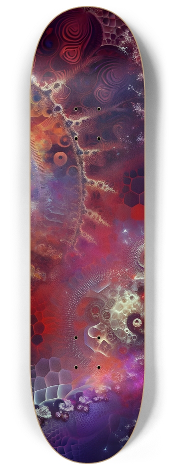 Fractal Lesbian #18 #2 8-1/4 Skateboard Deck