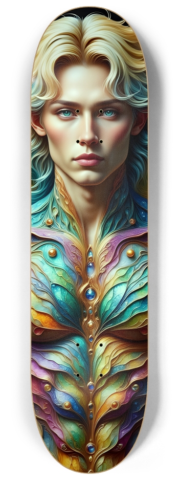 Psychedelic Gay Man - Dyed Hair #5 #2 8-1/4 Skateboard Deck