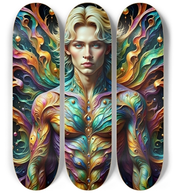 Psychedelic Gay Man - Dyed Hair #5