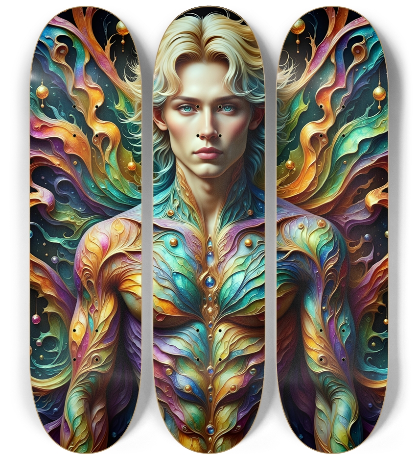 Psychedelic Gay Man - Dyed Hair #5