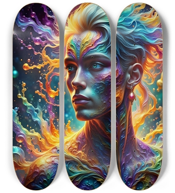 Psychedelic Gay Man - Dyed Hair #11