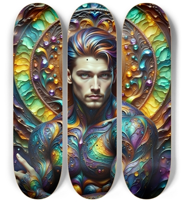Psychedelic Gay Man - Dyed Hair #8