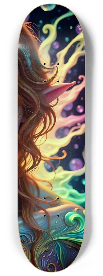 Psychedelic Lesbian Elf - Redhead #25 #3 8-1/4 Skateboard Deck