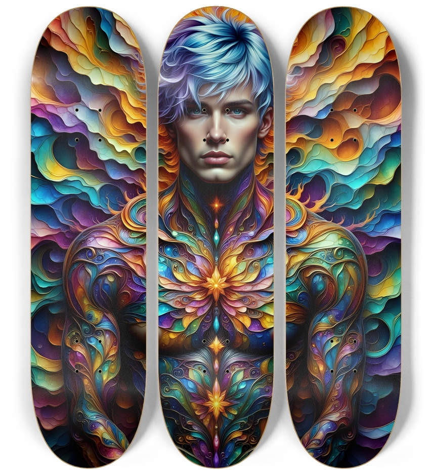 Psychedelic Gay Man - Dyed Hair #30