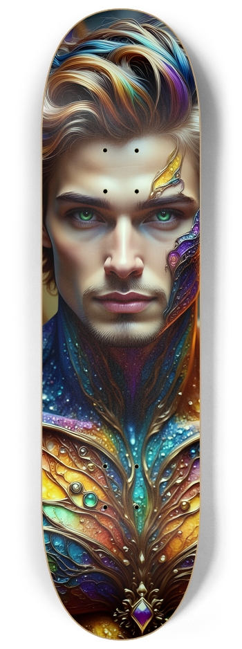 Psychedelic Gay Man - Dyed Hair #18 #2 8-1/4 Skateboard Deck