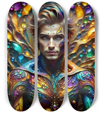 Psychedelic Gay Man - Dyed Hair #18