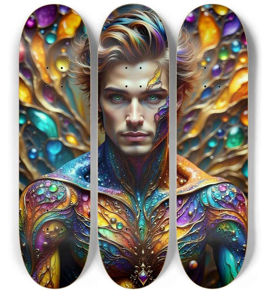 Psychedelic Gay Man - Dyed Hair #18