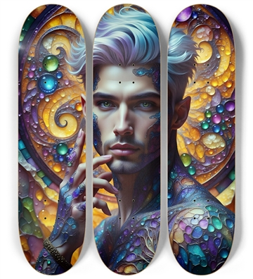Psychedelic Gay Man - Dyed Hair #17