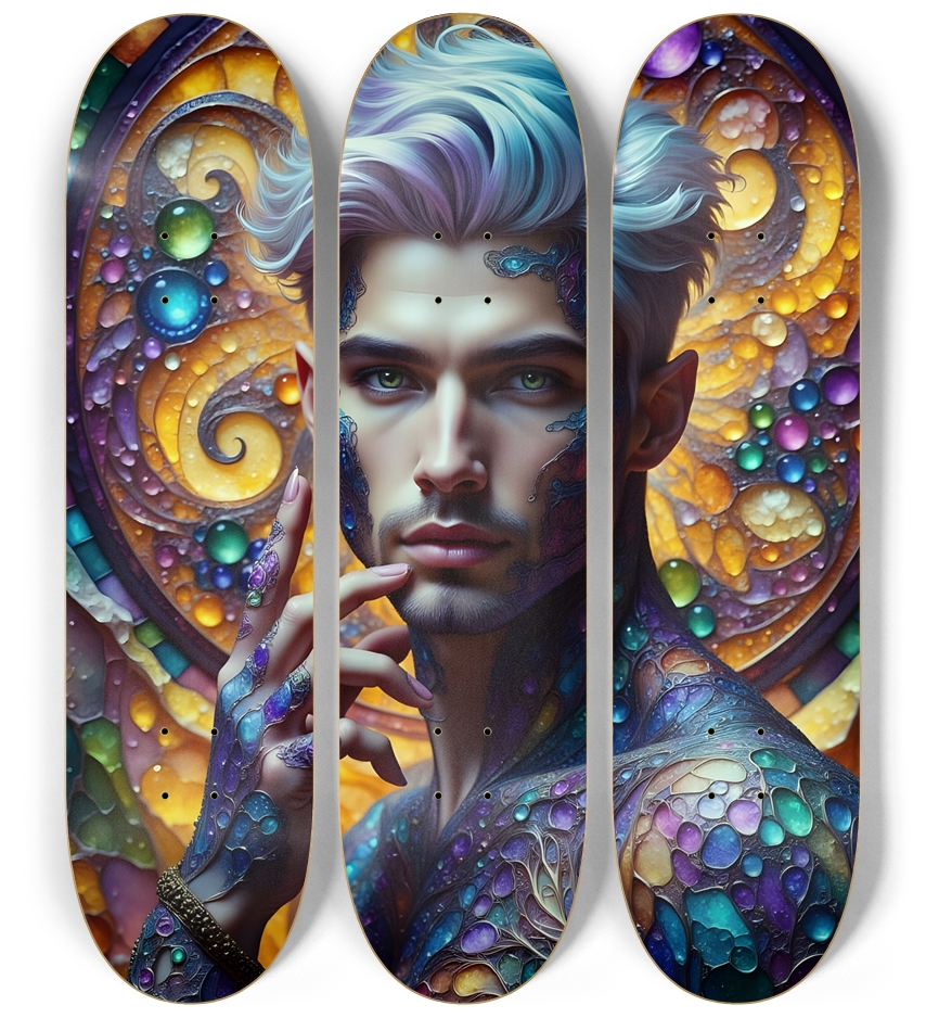 Psychedelic Gay Man - Dyed Hair #17