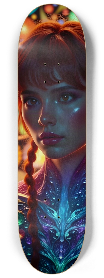 Psychedelic Lesbian Elf - Redhead #24 #2 8-1/4 Skateboard Deck