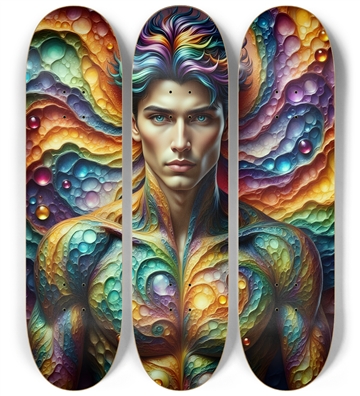 Psychedelic Gay Man - Dyed Hair #16
