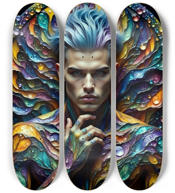 Psychedelic Gay Man - Dyed Hair #7