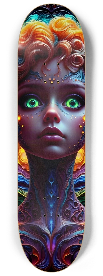 Psychedelic Lesbian Elf - Redhead #15 #2 8-1/4 Skateboard Deck