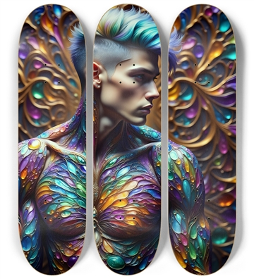Psychedelic Gay Man - Dyed Hair #10