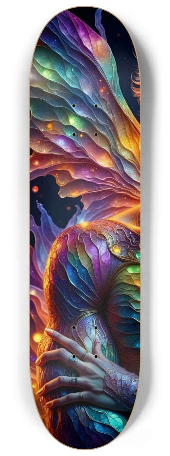 Psychedelic Gay Man - Dyed Hair #6 #1 8-1/4 Skateboard Deck