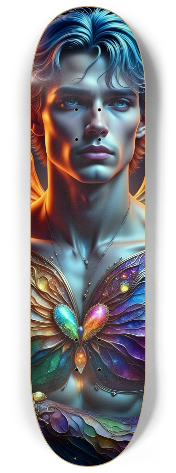 Psychedelic Gay Man - Dyed Hair #6 #2 8-1/4 Skateboard Deck