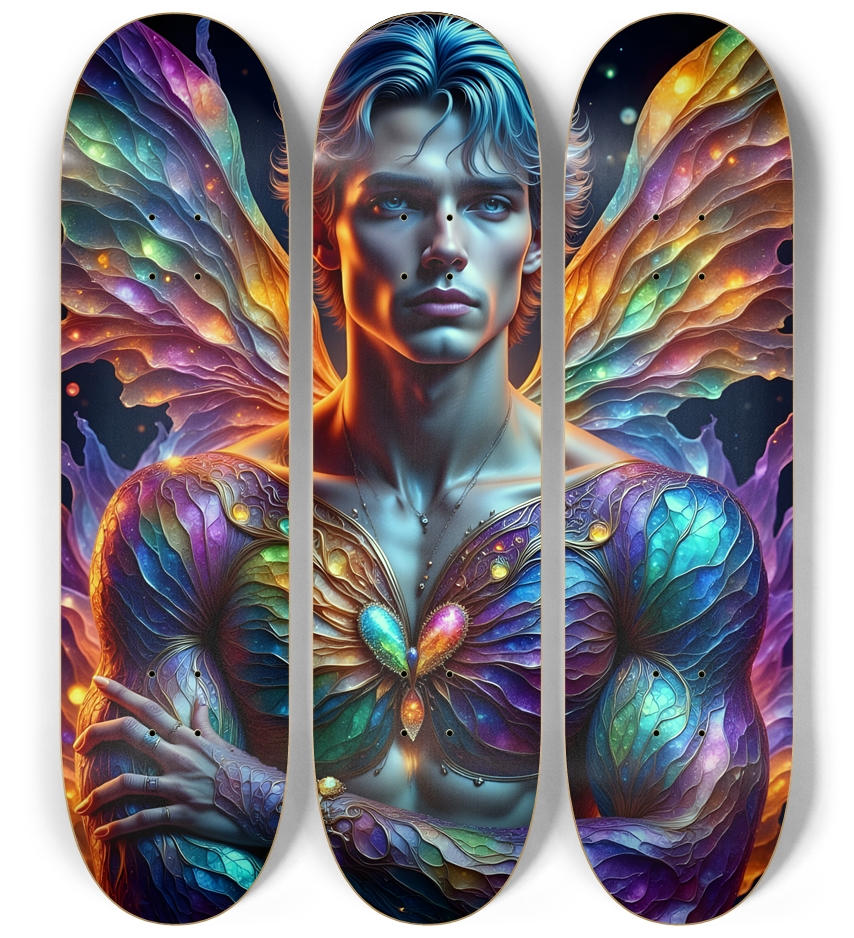 Psychedelic Gay Man - Dyed Hair #6