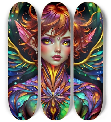 Psychedelic Lesbian Elf - Redhead #5