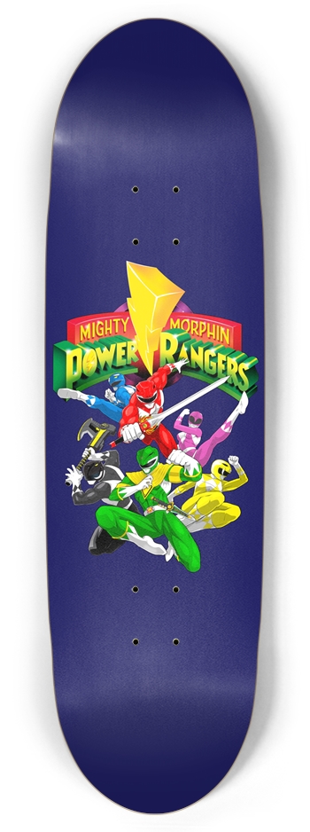 Mighty Morphin Power Rangers Action Football Shape