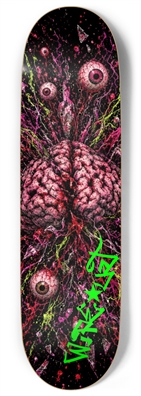 Wipeout skateboard deck