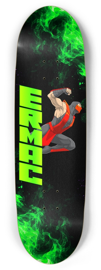 Ermac from Mortal Kombat Football Shape