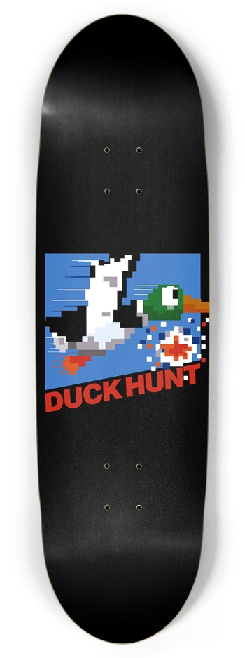 Retro Gaming Duck Hunt Football Shape