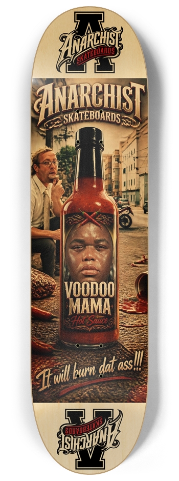 VOODOO MAMA 8-1/4 Skateboard Deck