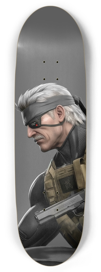 Metal Gear Solid Old Snake Football Shape