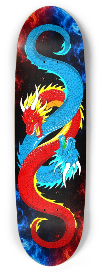 Double Dragon Helix Football Shape