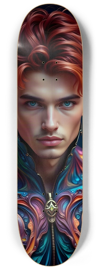 Psychedelic Gay Elf - Redhead #22 #2 8-1/4 Skateboard Deck