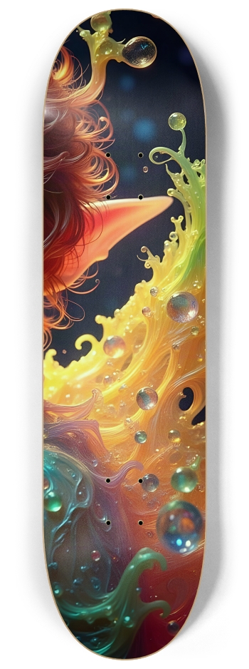 Psychedelic Gay Elf - Redhead #37 #3 8-1/4 Skateboard Deck