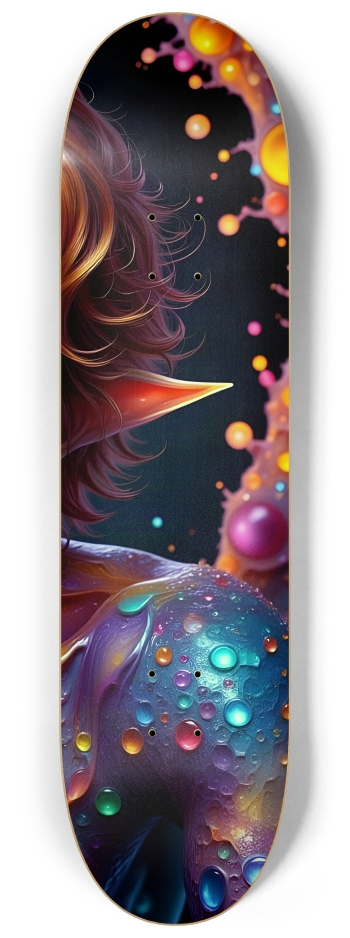 Psychedelic Gay Elf - Redhead #24 #3 8-1/4 Skateboard Deck